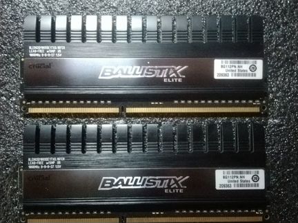 Crucial Ballistix Elite 16Gb-1866Mhz-1.5v