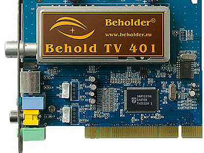 Behold tv. TV-тюнер Beholder Behold TV 401. TV Tuner fm Ду Beholder (RTL) (PCI-ex1, Analog, DVB-T, Ду).