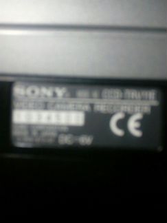 Видеокамера sony