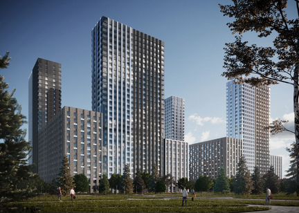 2-к квартира, 42.4 м², 11/30 эт.