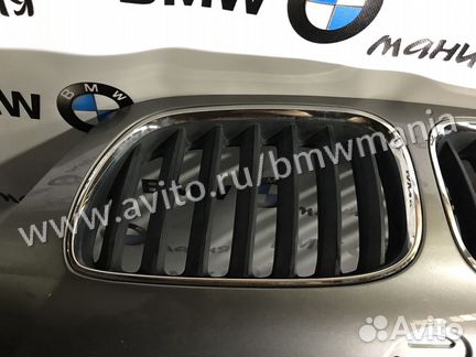 Ноздри капота bmw x5 e53 рестайлинг хром