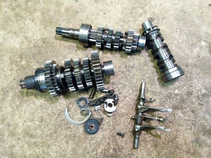 Кпп коробка передач suzuki rf 400 rf400 rv 1996