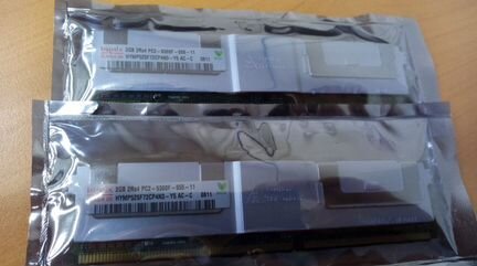 Серверная память Hynix 2 x 2048Мб PC2-5300 667 MHz