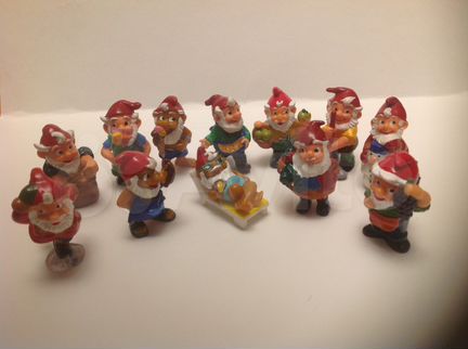 Гномы 12 месяцев Германия 1994г