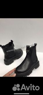 Ботинки кожаные луи виттон