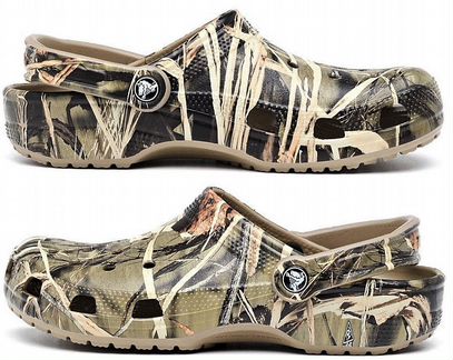 Сабо сандалии Crocs Classic Realtree Khaki