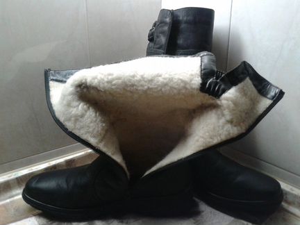 Сапоги зимние с мехом rieker