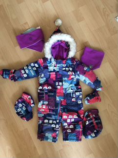 Deux par deux зимний комбинезон 74 (12м)