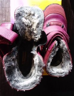 Зимние ботинки, нат. кожа/мех, 