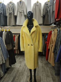 Шуба из эко меха