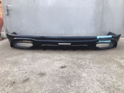 Накладка заднего бампера Mercedes-Benz W213 +