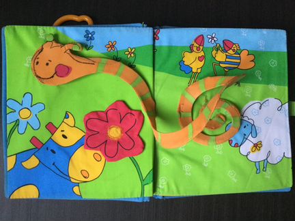 Книжка-игрушка для малышей