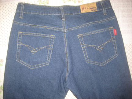Новые плотные джинсы H&L Италия р. 48/188
