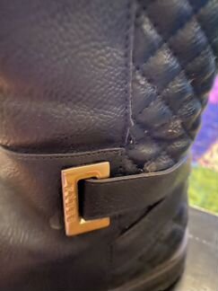 Сапоги зимние, кожаные, 35 размер