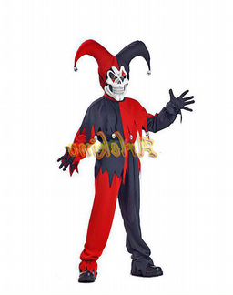 Костюм California Costumes Зловещий шут, детский, M, (8-10 лет) (11-03061-M (8-10)