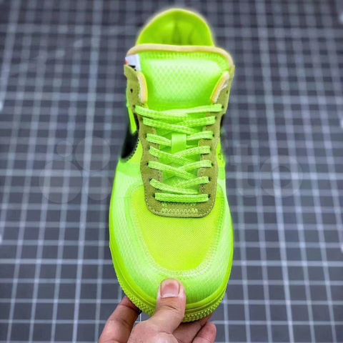 air force off white neon