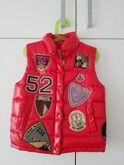 Пуховик-жилетка 110-122