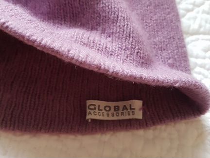 Шапка шерстяная для девочки