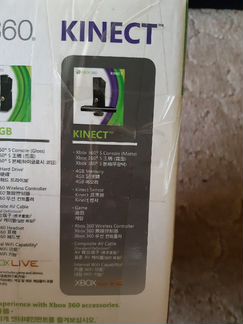 Xbox 360 kinect 4gb