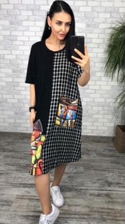 Платье креативное(последнее)