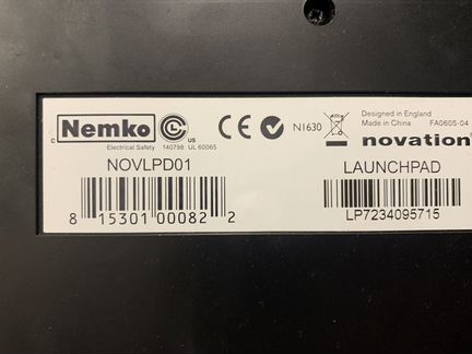 Novation Launchpad novlpd01 Ableton Dj контроллер