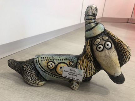Таксы собачка фигурка