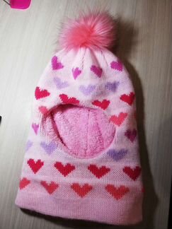 Шапка шлем на 4-6 лет