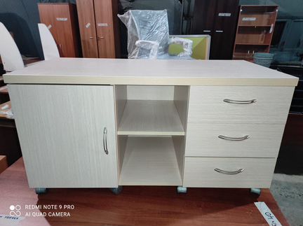 Греденция 110х52, в58, беленый дуб, б/у