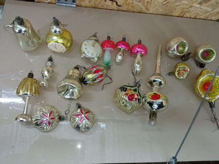 Ёлочные игрушки 80 годов