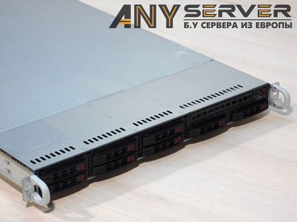 Сервер Supermicro 1027R 2xE5-2667 64Gb 8x2.5