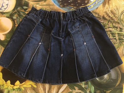 Юбка джинсовая
