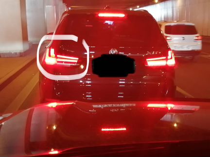 Фонарь задний левый BMW X5 2015