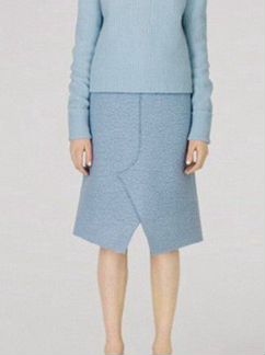 Голубая юбка COS