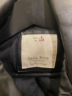 Кожаная куртка детская на мальчика