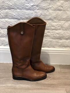Женские кожаные сапоги Massimo Dutti, р. 36