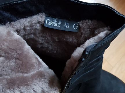 Ботильоны новые caprise нубук