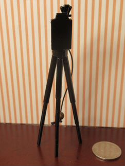 Фотокамера ретро для кукольного домика