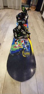 Сноуборд комплект LIB Travis Rice + Flow NX2AT