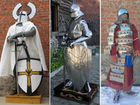 Рыцарские доспехи: солдат, воин, богатырь, рыцарь