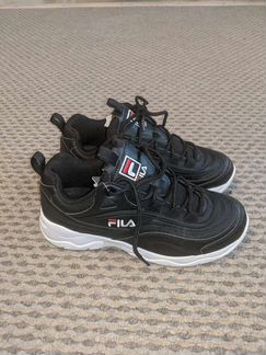 Кроссовки Fila Disruptor 2 оригинал черные 38-39 р