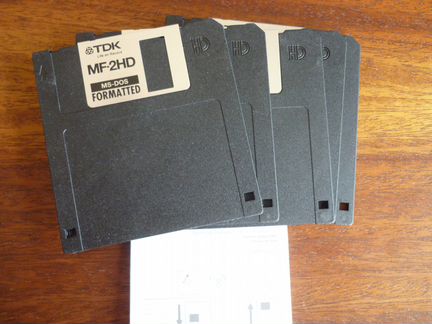 Дискеты TDK MF-2HD