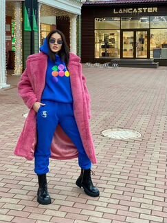 Спортивный костюм на флисе женский теплый