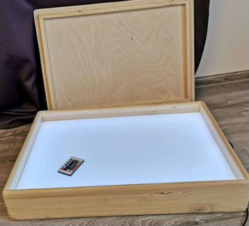 Световой планшет для рисования песком 42*60 см