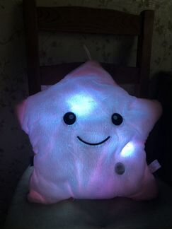 Подушка-игрушка Звездочка розовая