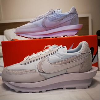 Nike LD Waffle Sacai White Nylon, 8 US