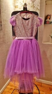 Шикарное платье для девочки на торжество