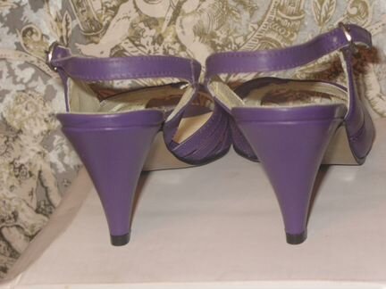 Босоножки женские, натуральная кожа, немного б/у