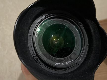 Объектив canon 17-40 f4.0