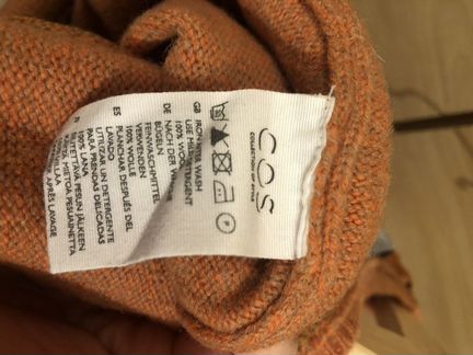Вязаное платье cos