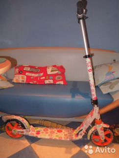 Новый прогулочный самокат с амортизатором